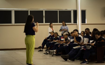 Mulheres na Ciência: Salesiano Aracaju promove palestra educativa para alunos dos 8º anos do Ensino Fundamental
