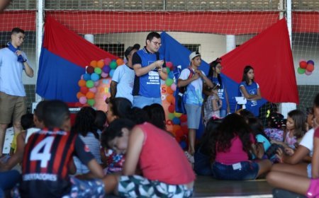 Colônia de férias beneficia crianças e adolescentes em Aracaju