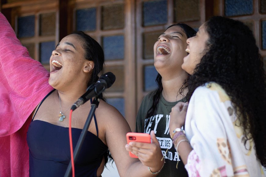 Encontro de Formação: estudantes da 3ª série A do Ensino Médio vivenciam momentos de fé e lazer