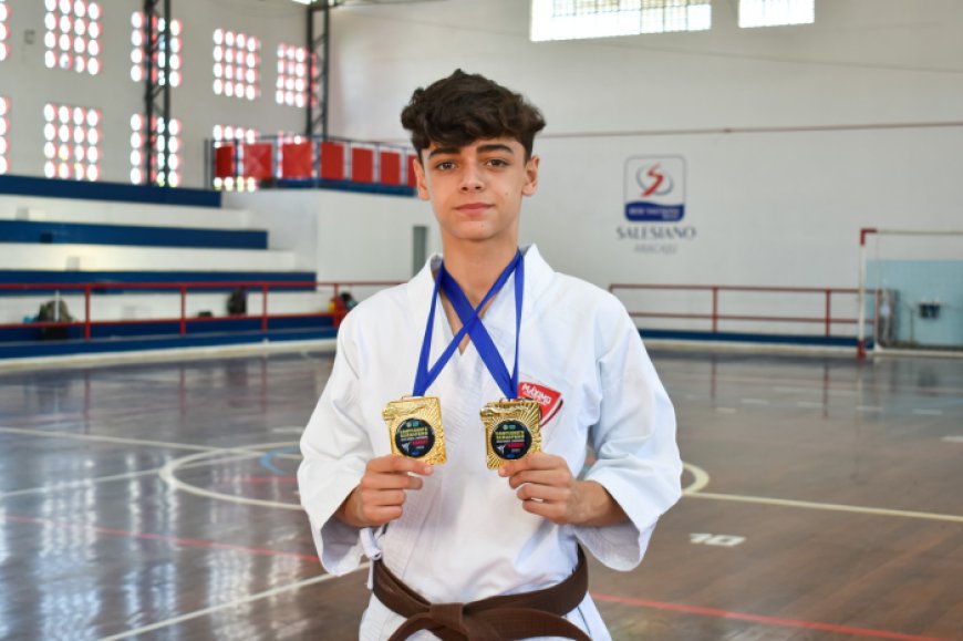 Atleta Salesiano é campeão Sul-americano