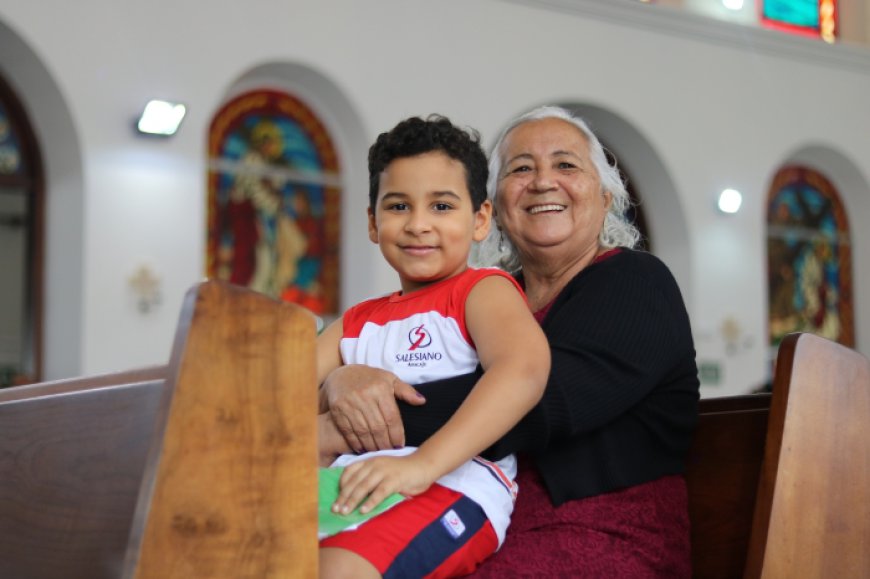 Colégio Salesiano comemora o dia dos avós com Santa Missa