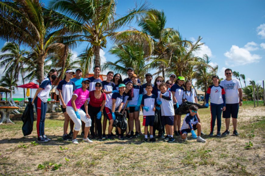 Colégio Salesiano é parceiro do World Cleanup Day em Aracaju