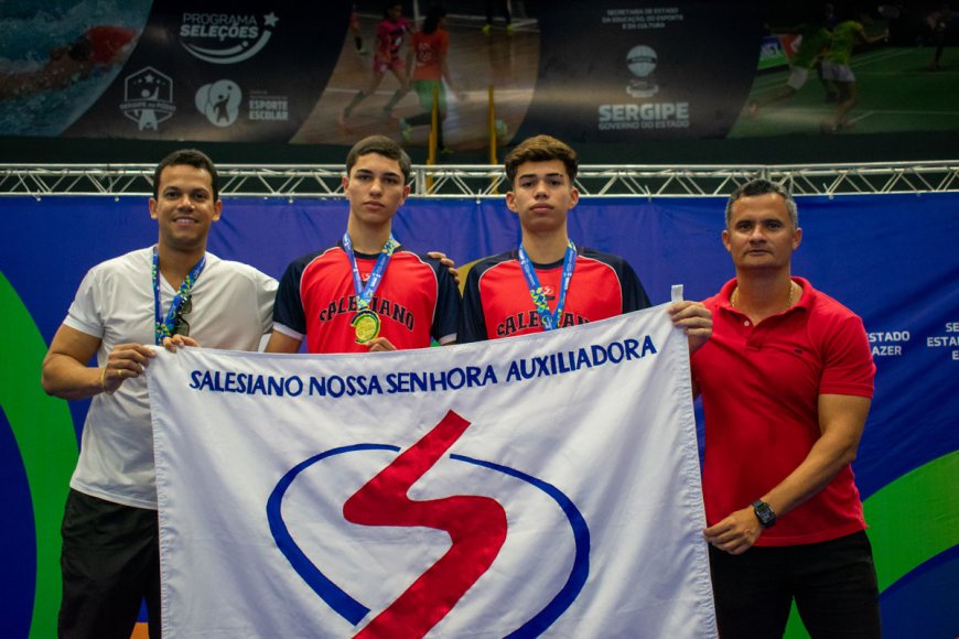 Jogos da Primavera: Salesiano é vice-campeão geral entre 472 escolas sergipanas