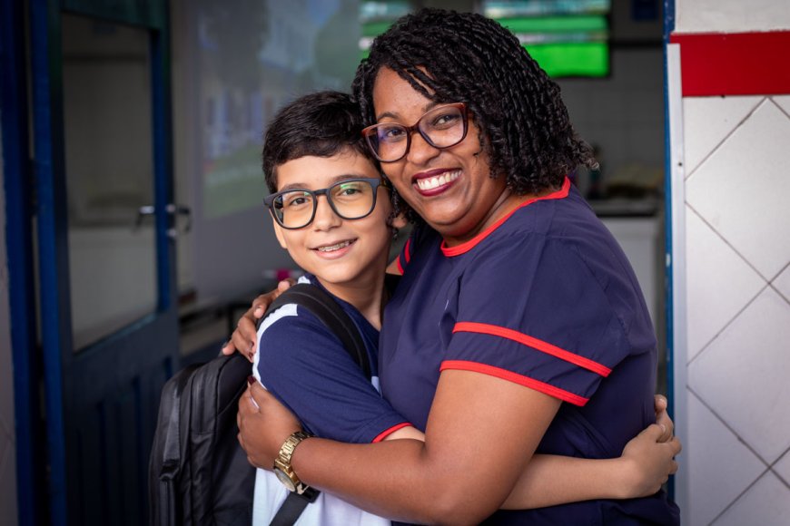 Alunos do Salesiano Aracaju começaram o ano letivo com uma acolhida cheia de amor