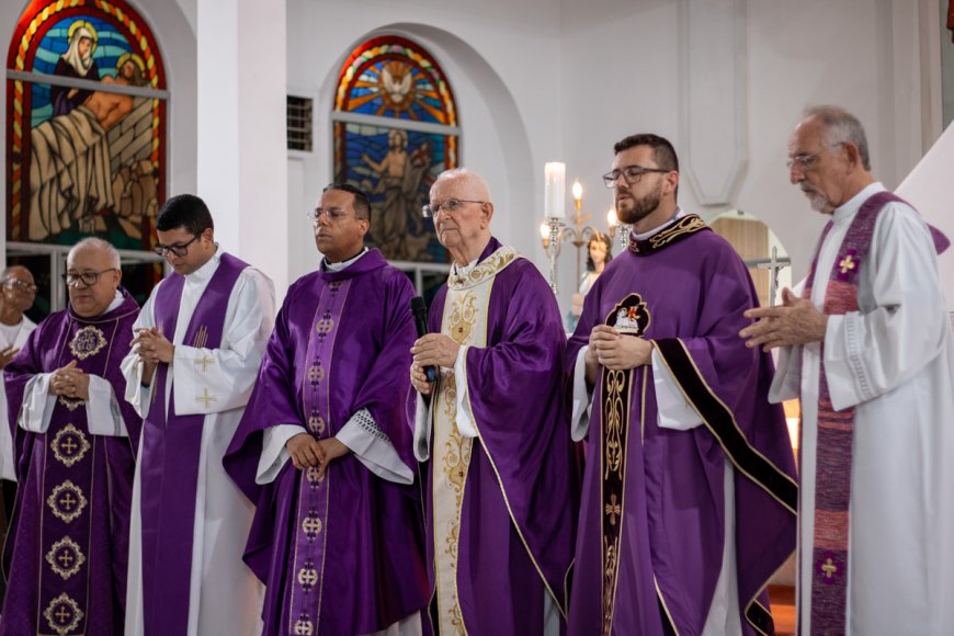 Comunidade Salesiana de Aracaju celebra os 60 anos de ordenação sacerdotal do Pe. Cesare Casetta