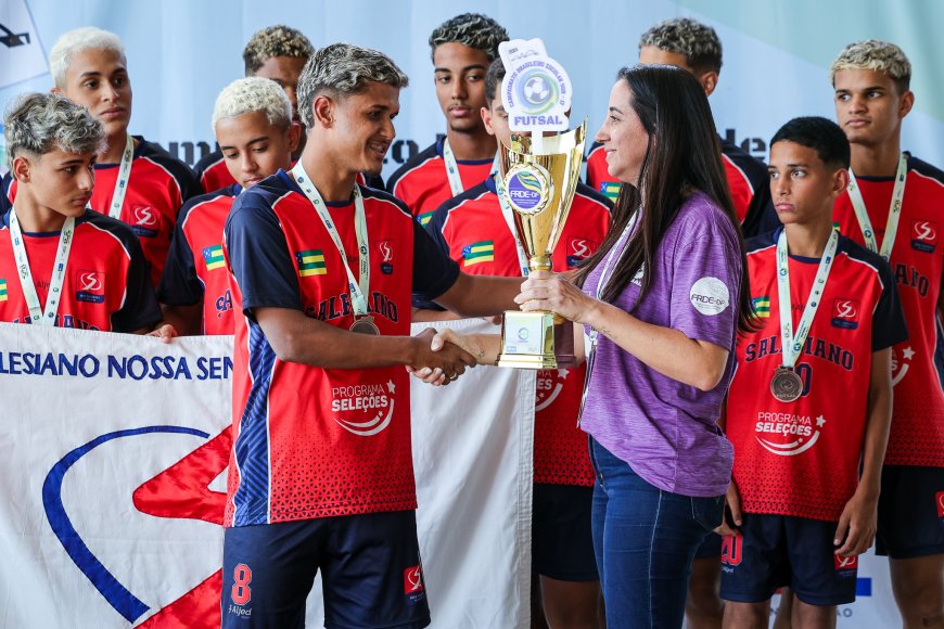 Salesiano Aracaju conquista 3º lugar no Campeonato Brasileiro de Futsal Escolar