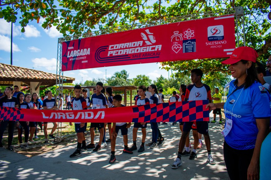 Colégio Salesiano Aracaju realiza Corrida Pedagógica