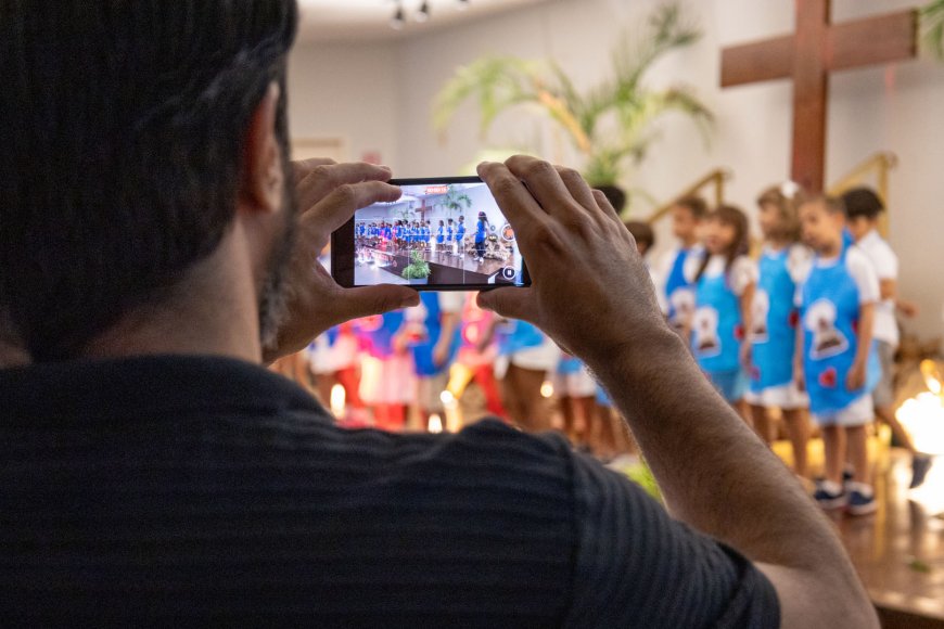 Família Salesiana celebra cantata de páscoa 