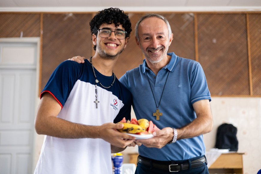 Visita extraordinária do Pe. Gabriel Romero em Aracaju