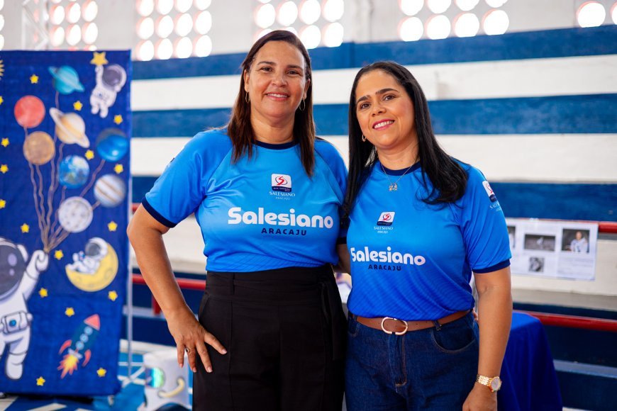 Salesiano Aracaju explora o universo em Planetário Móvel