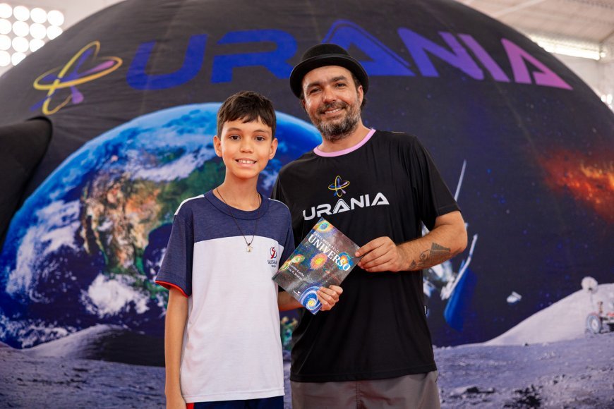 Salesiano Aracaju explora o universo em Planetário Móvel