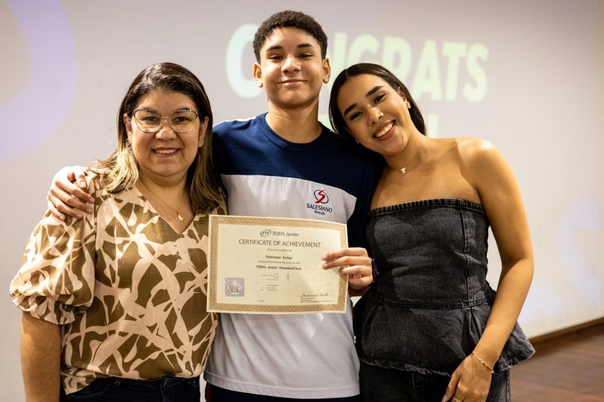 Colégio Salesiano Aracaju certifica 88 alunos no TOEFL