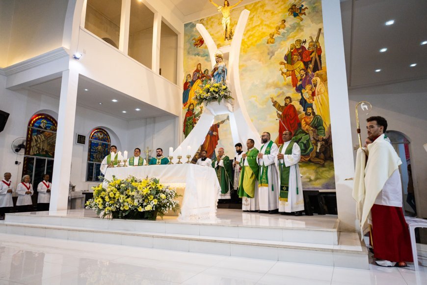 Paróquia Nossa Senhora Auxiliadora recebe novo pároco