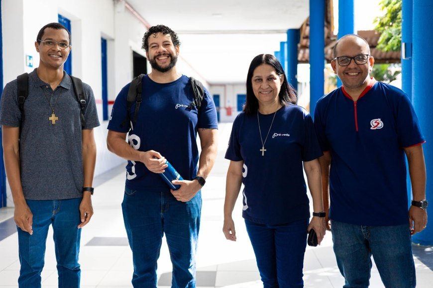 Visita da Rede Salesiana Brasil de Escolas fortalece missão salesiana em Aracaju