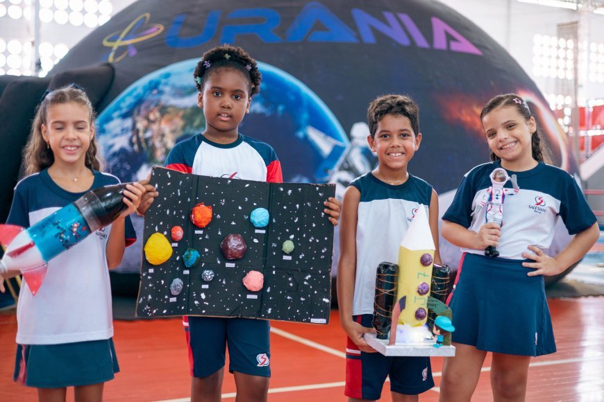 Colégio Salesiano promove experiência imersiva sobre o universo